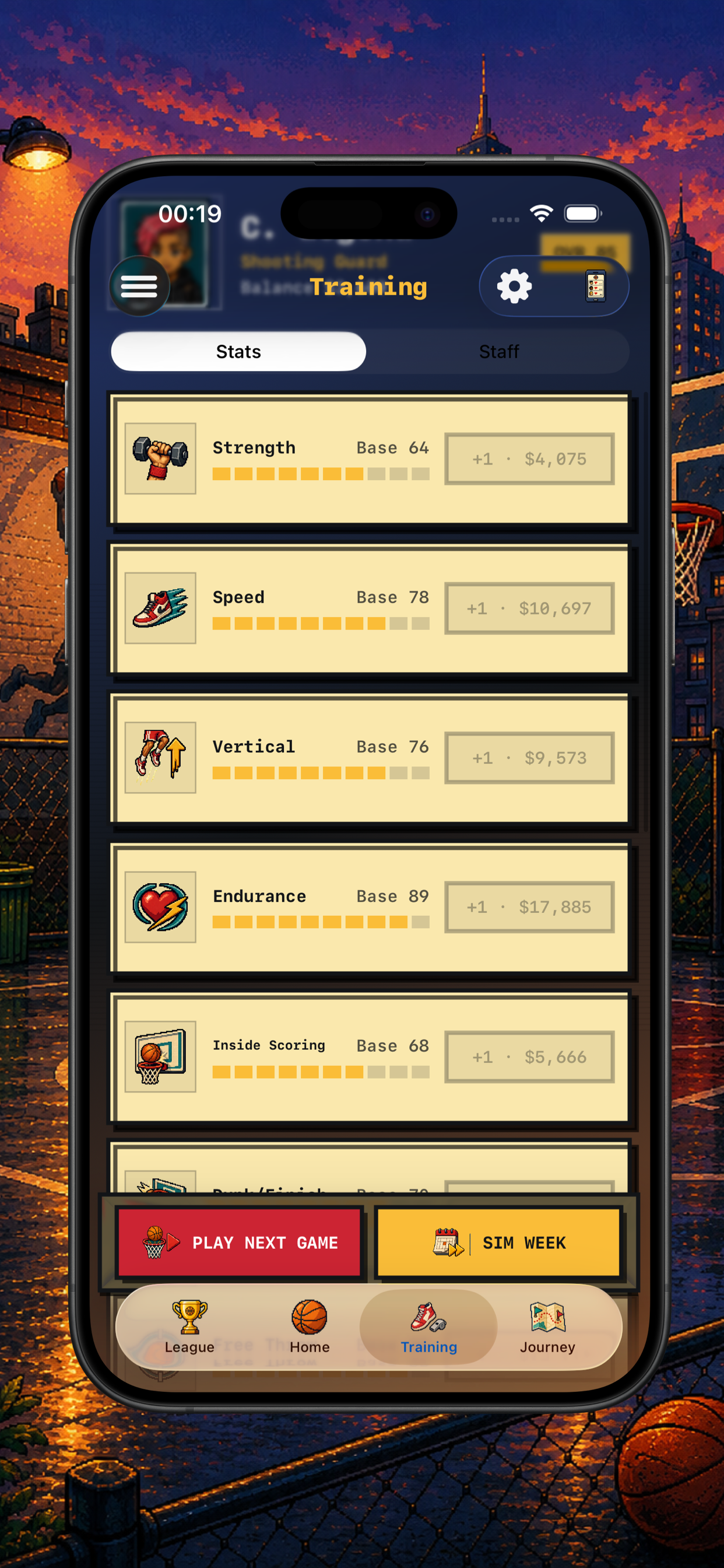 Hoop Quest: Basketball Sim screenshot 4