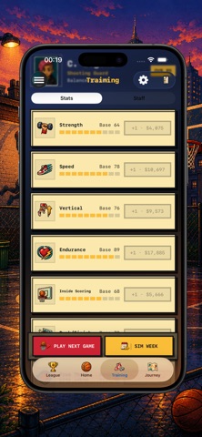 Hoop Quest: Basketball Sim Screenshot 4 of 8