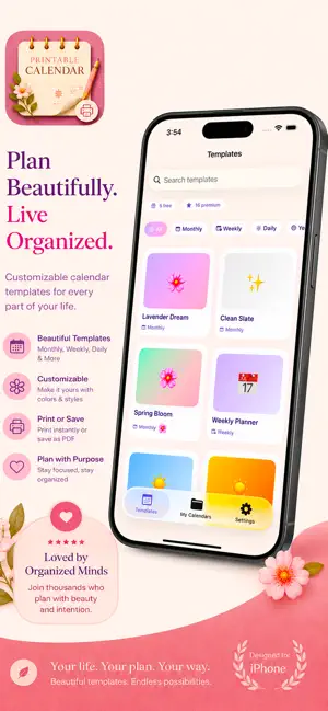 Printable Calendars screenshot 1