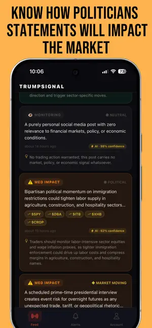 TrumpSignal screenshot 2