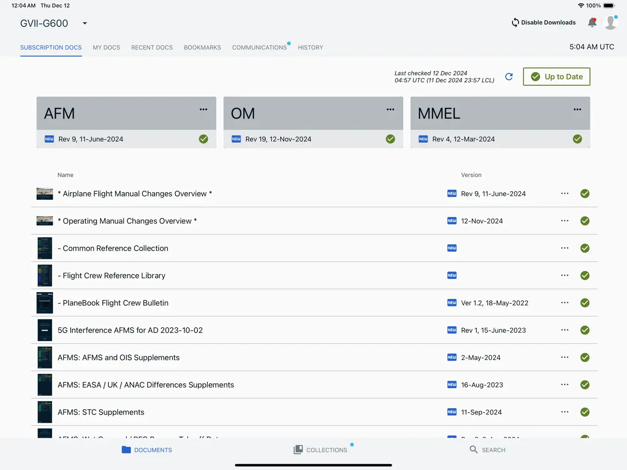 #2. Gulfstream PlaneBook (iOS) Ved: Gulfstream Aerospace