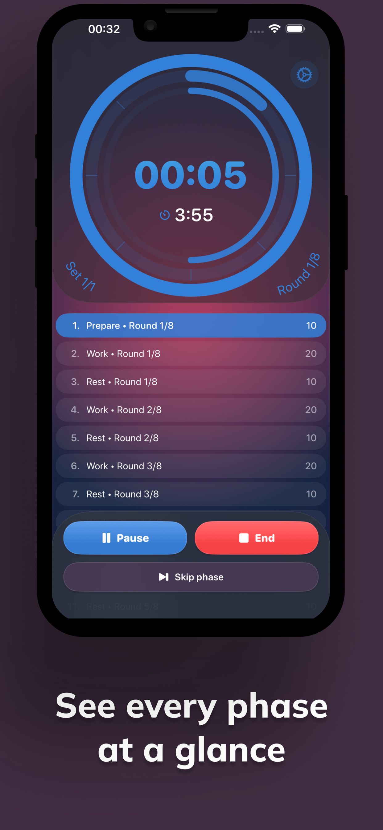 PulseTabata – HIIT Timer screenshot 3