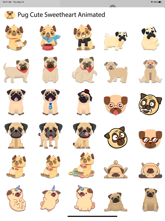 Screenshot #5 pour Pug Cute Sweetheart