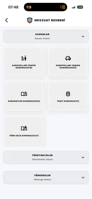 Trafik Rehberi – Ceza&Mevzuat iPhone screenshot 5