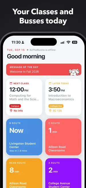 Rutgers RUMobile screenshot 1