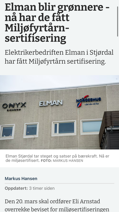 Stjørdals-Nytt Screenshot