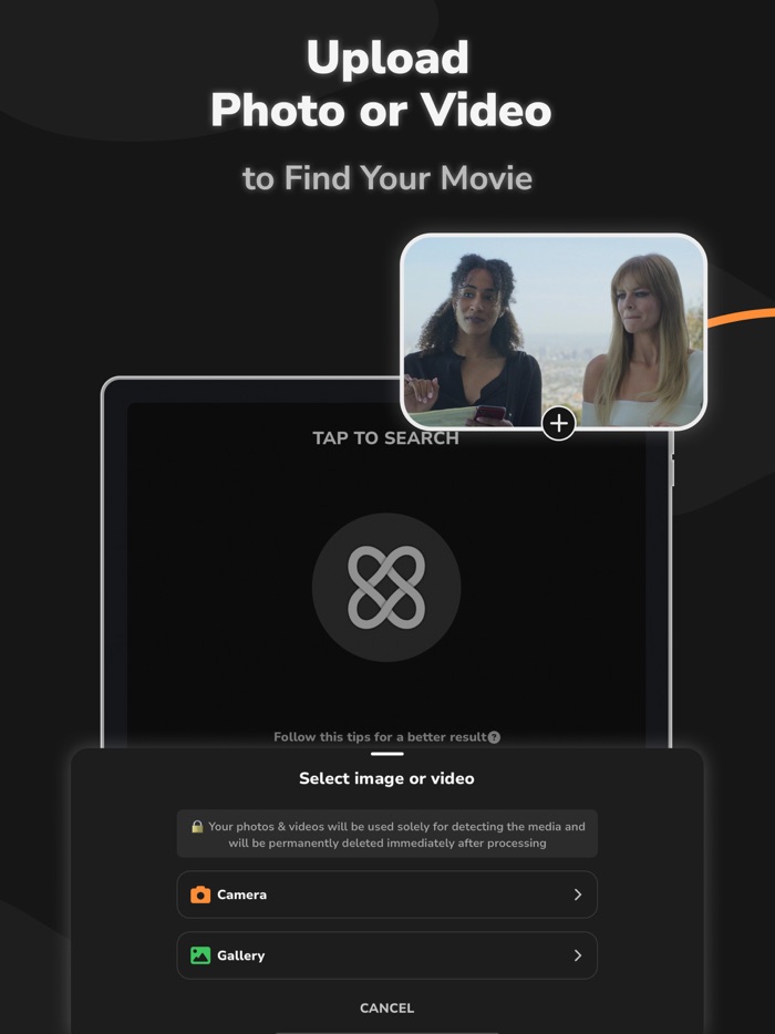 Movie Finder by Image or Video