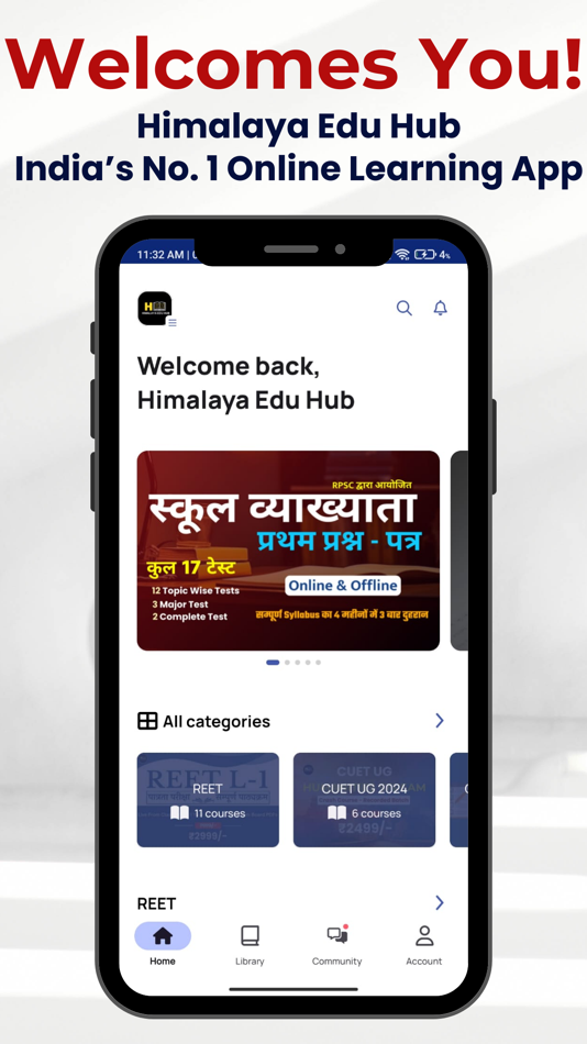 #1. Himalaya Edu Hub (iOS) بواسطة: Omprakash Mahiya