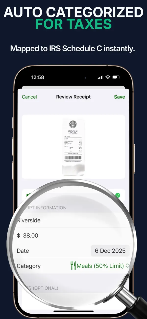 Screenshot #2 pour Receipt Scanner: VaultTax AI