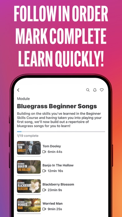 Banjo Mountain iPhone screenshot 2 - Entertainment app