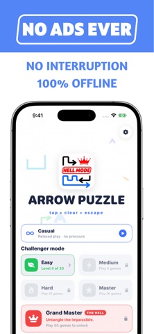 Arrow King: HELL MODE, No Ads Screenshot 1 of 7
