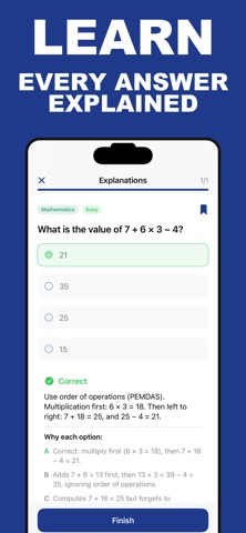 Praxis Core Test Prep 2026 iPhone screenshot