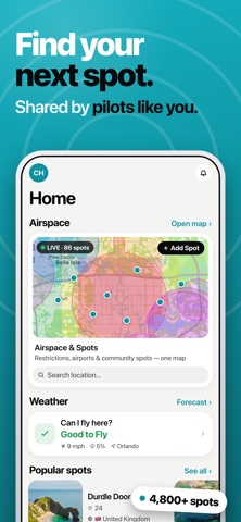 Drone Map & UAV Forecast Screenshot 8 of 10