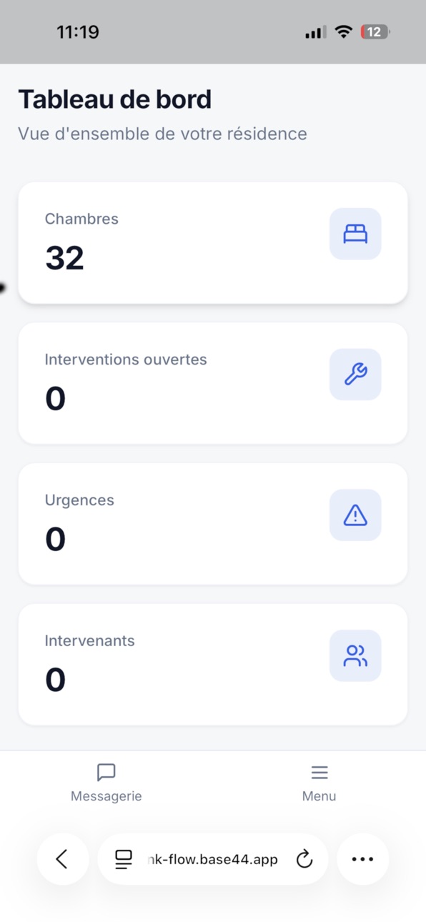 iPhone screenshot