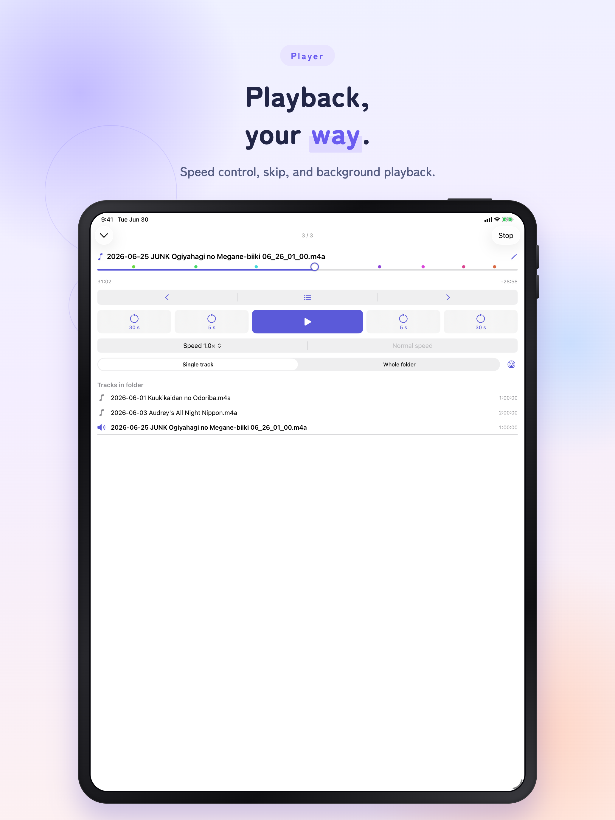 FileAudioPlayer screenshot 11