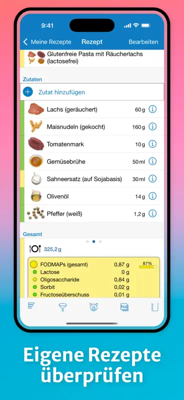 Food Intolerances screenshot 6 of 8