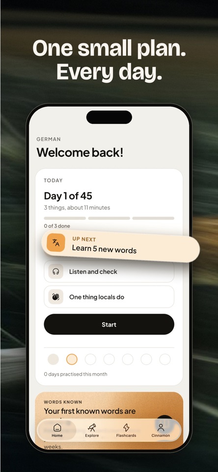 Cinnamon: Calm Language Habit screenshot 2