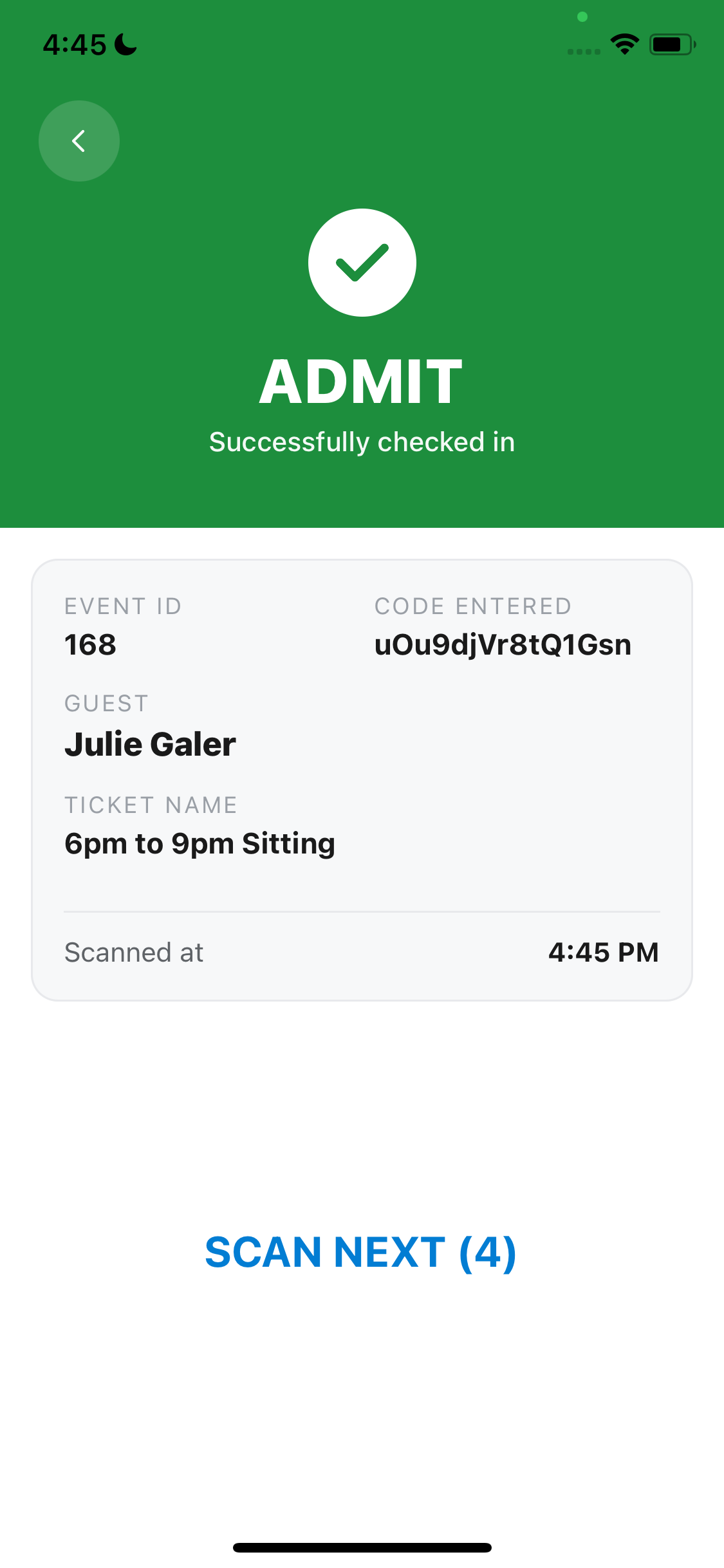 JD Check-in app screenshot 5