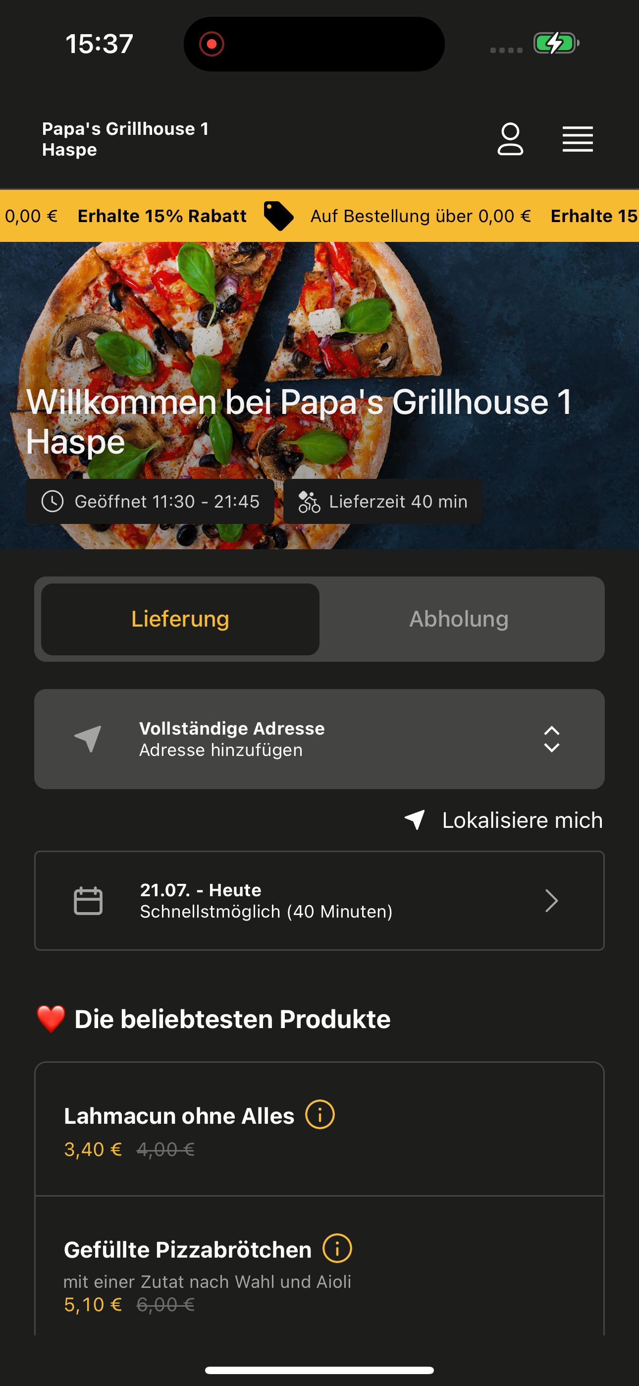 Papa's Grillhouse 1 Haspe screenshot 5