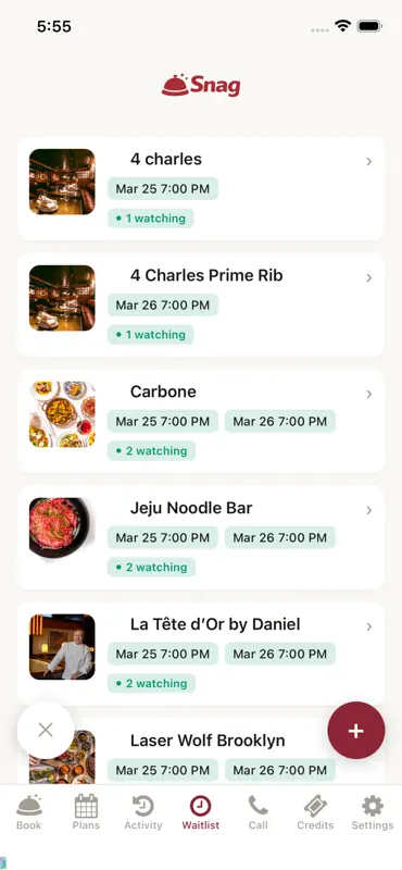 Snag Reservations screenshot 5 of 5