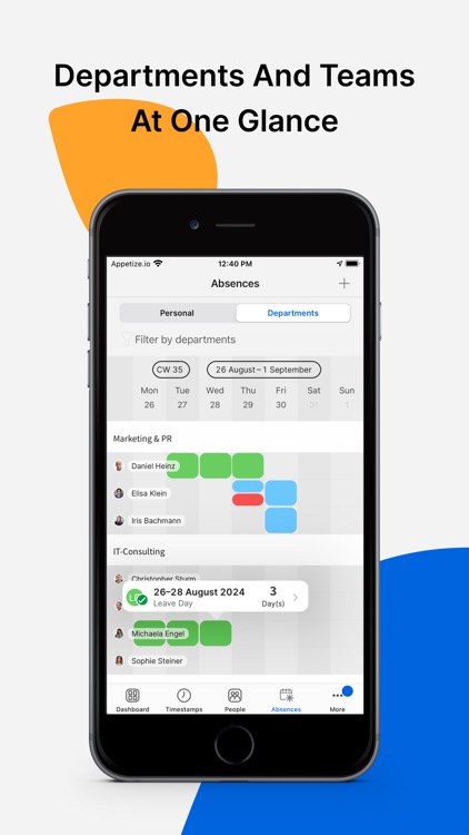 TimeTac - Work Hours Tracker screenshot-4
