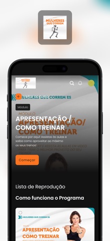 Mulheres que Correm ES iPhone screenshot