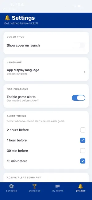 Global Soccer Timer 2026 screenshot 4