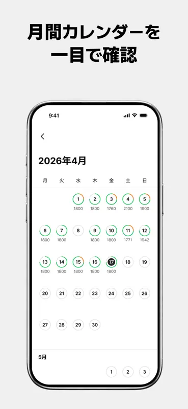 Calog カログ- ダイエットの食事記録&PFC管理アプリ screenshot 6 of 8