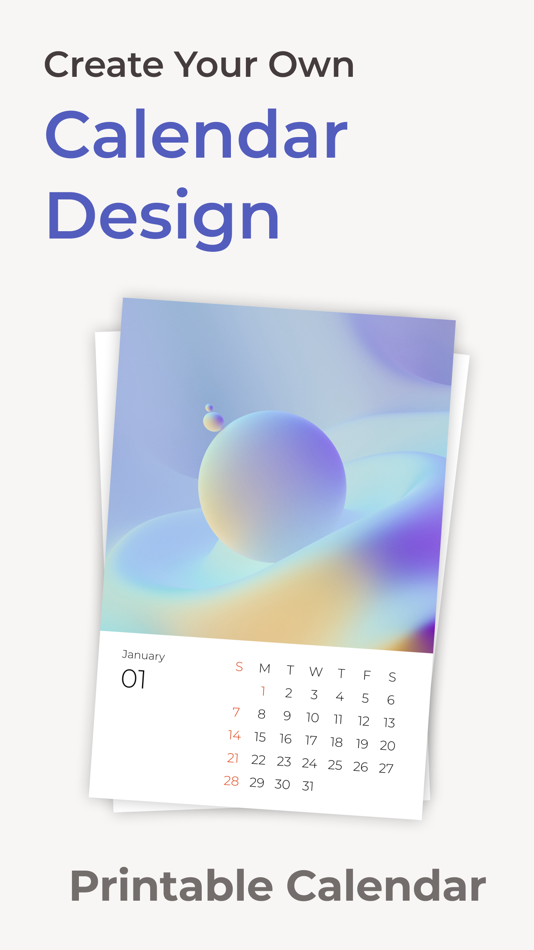 #1. Calmaker: Design Your Calendar (iOS) By: liko apps
