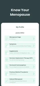 Menopause Tracker Health Guide screenshot #4 for iPhone