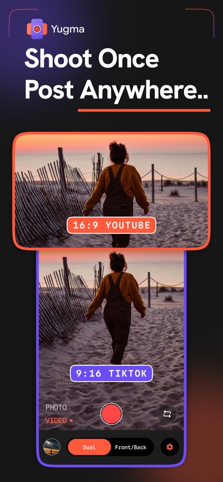 #1. Dual Shot Recorder : Yugma (iOS) Od: RETRYTECH LLP