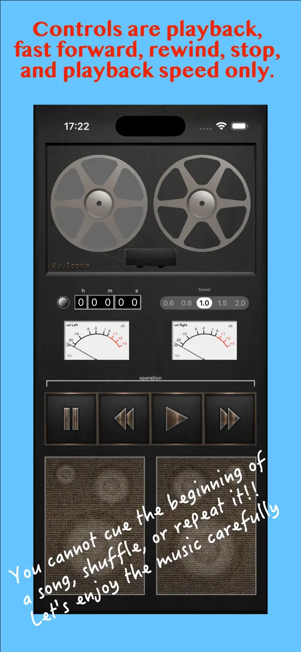 Screenshot #2 pour ReelToReelLike MusicPlayer