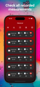 Blood Pressure Record screenshot