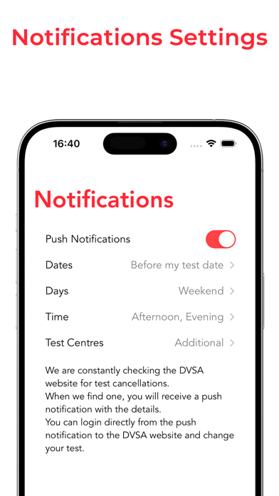 Testi Driving Cancellations UK Screenshot