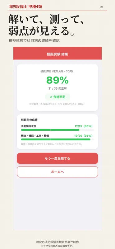 Ko4Study - Fire Exam Japan screenshot 7 of 10