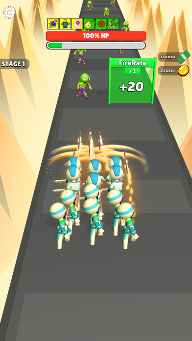 Battle Heroes Run Screenshot