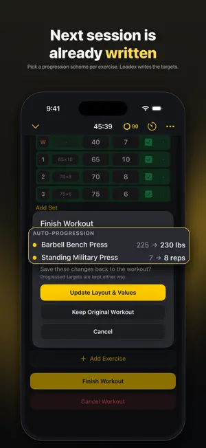Loadex - Strength & Running screenshot 4