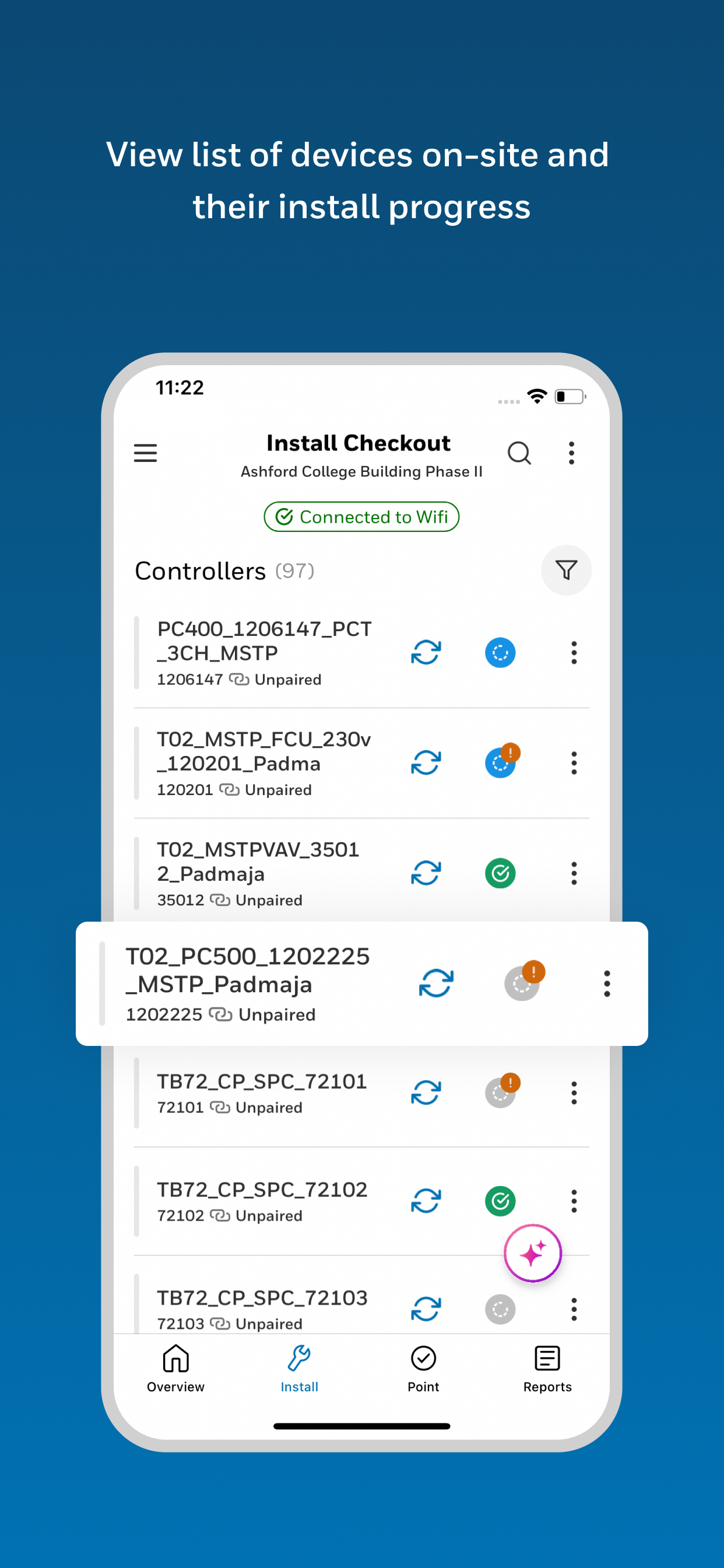 Honeywell Projects OS Field screenshot 2
