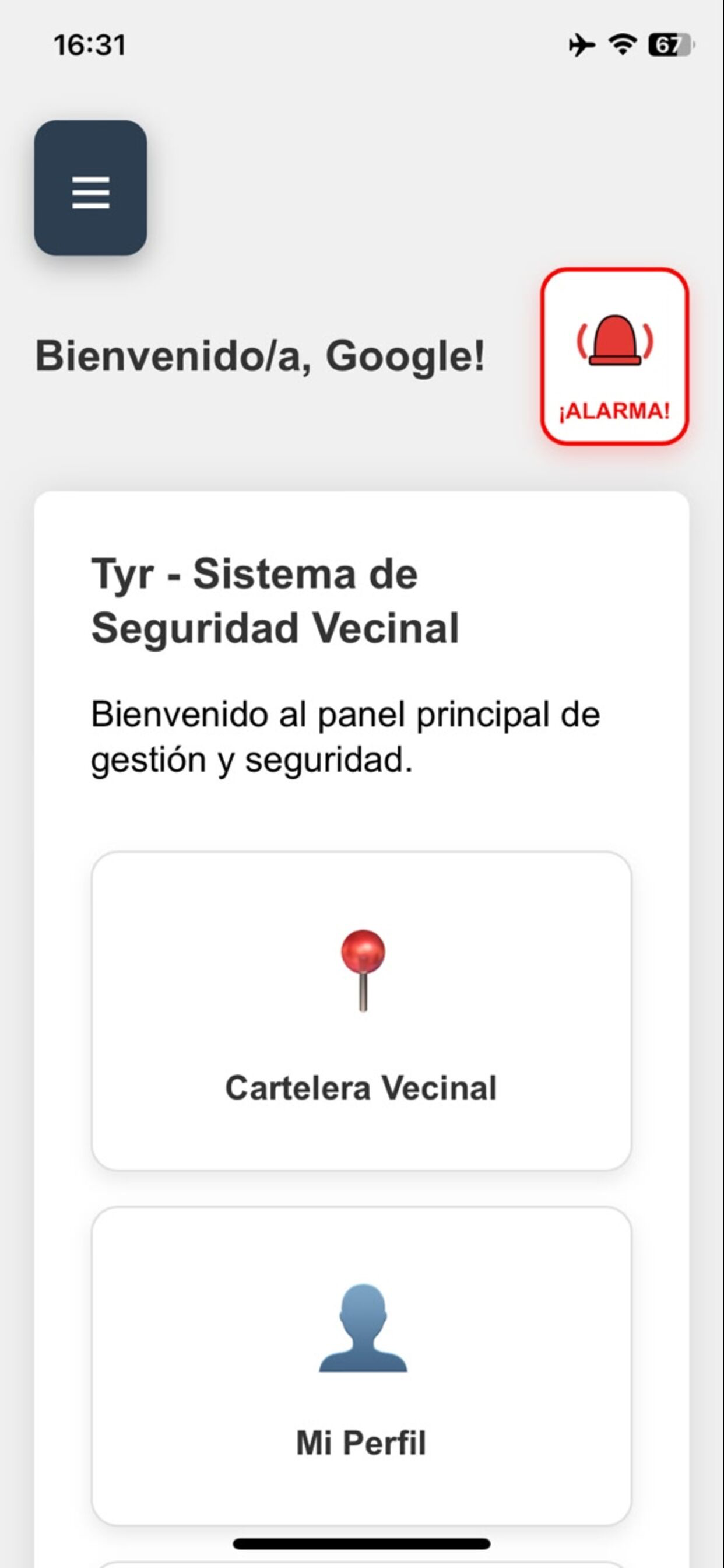 Tyr - Seguridad Vecinal screenshot 4