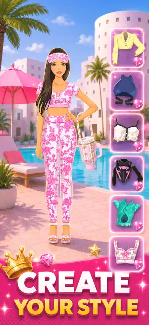 Fashion Girl: Dress Up Game screenshot 4