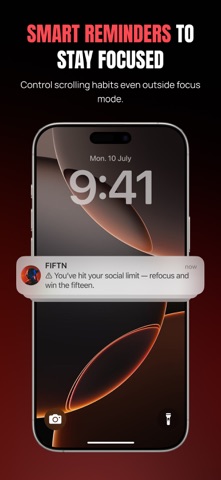 Screen Time Control - FIFTN Screenshot 8 of 10