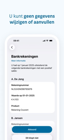 Aangifte Inkomstenbelasting iPhone screenshot 5