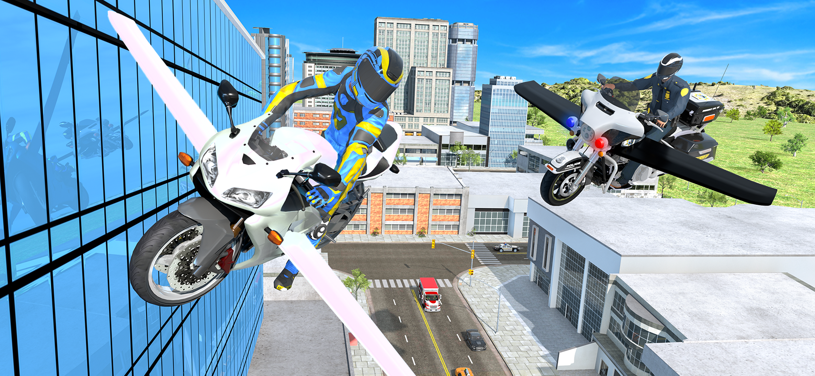 Flying Motorbike Simulator