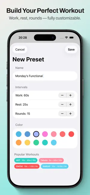 Loops – Interval Workout Timer screenshot 3