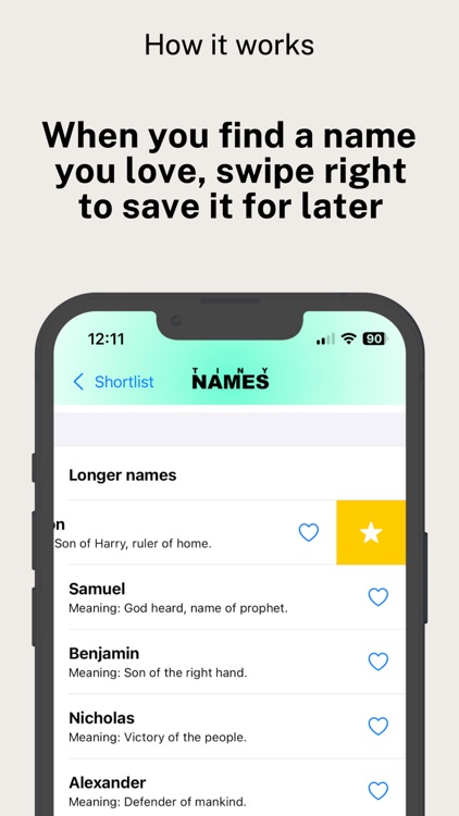 Tiny Names: Find a baby name screenshot-9