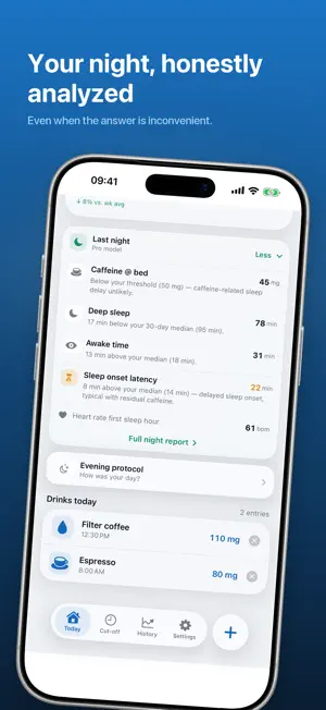 Halvo: Caffeine Tracker screenshot 3