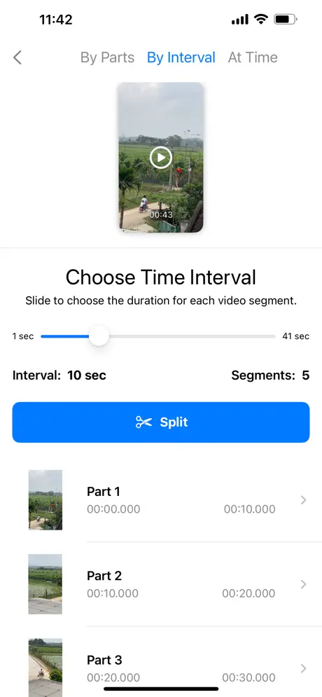 VidVid - Split Video 视频分割大师应用截图