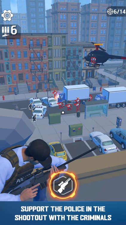 Cop Pursuit: Gun Shooting screenshot-3