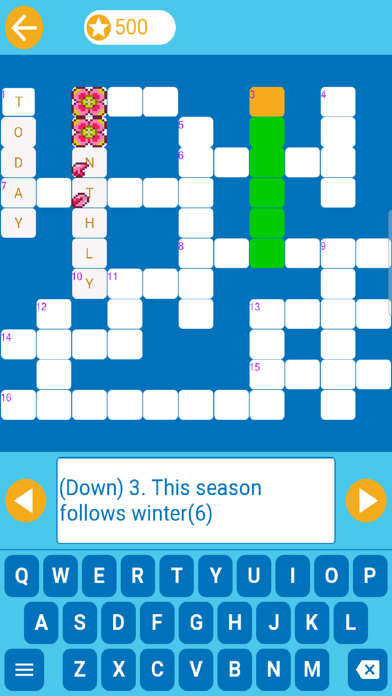 English Crossword for Beginner Screenshot