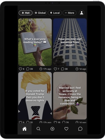 Hush – Express Freely iPad screenshot